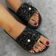 thumbnail image 1 of Moda Mujer Casual Encaje Brillante Lentejuelas Sandalias planas Zapatos Flip Flop Wmkox8yii hj789, 1 of 9