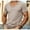 Light Gray, variant on Slub Cotton V-Neck Tees for Men with Short Sleeves and Breathable Fabric Featuring Textured Knit for Summer Days Office Casuals Weekend Brunches Backyard Bbqs Beach Walks Army Green L