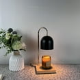 thumbnail image 6 of Kezqiaxn Candle Warmer Lamp Clearance! No Flame Electric Candle Wax Melting Lamps, Adjustables Brightness Warmer Lights for Home Bedroom Decor Table Light Black, 6 of 6