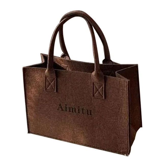 Bolsa de fieltro Strade Fareast Limited multiusos para mujer 31 cm x 31 cm x 13 cm