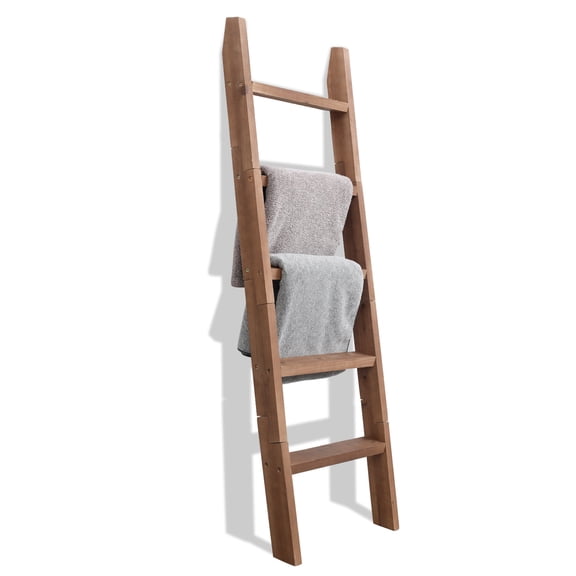 FUIN 5 Ft (58") Wood Blanket Ladders