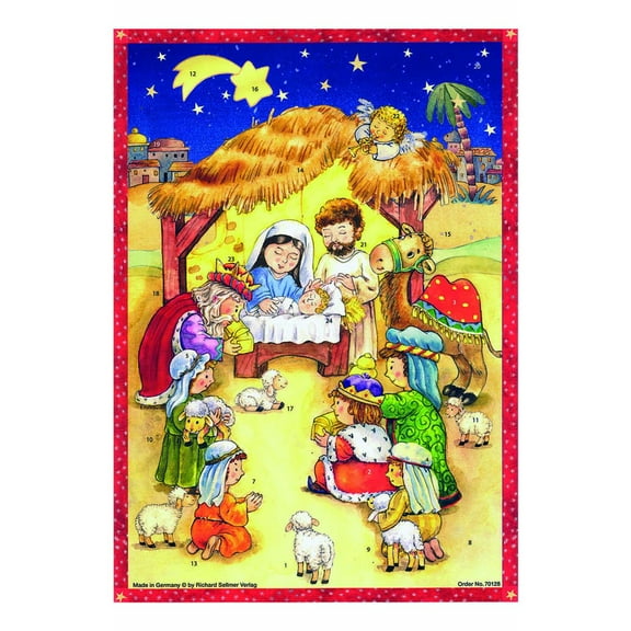 ADVENT-MANGER SCENE EACH