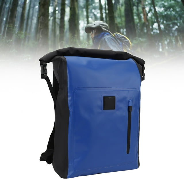 Water Proof Backpack, 25L Dry Bags Floating Kayak Backpack with PVC Mesh for Kayaking Paddle Boarding Camping Fishing