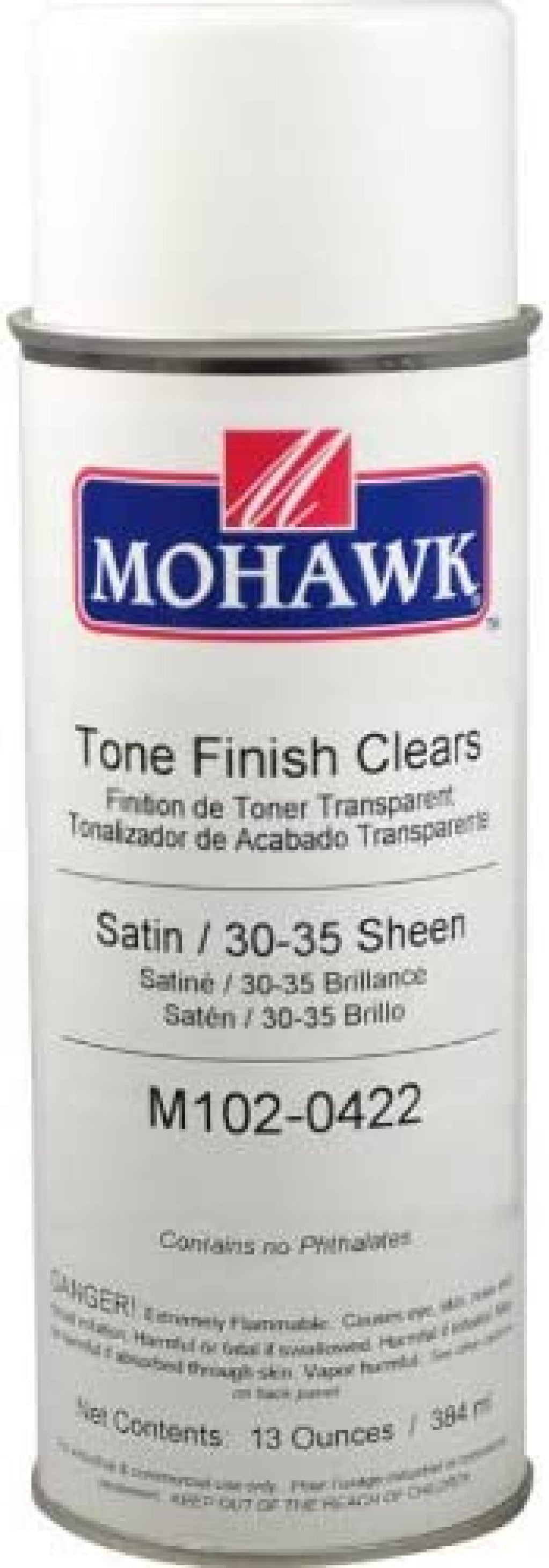 Mohawk Tone Finish Clear Lacquer Satin