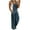 Dark Blue, variant on Denim Jumpsuit for Women Wide Leg Jumpsuit with Pockets Romper Jeans Long Pants Casual Solid Pants Mid Waist Trousers