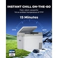 thumbnail image 2 of Refrigerador portátil Marsail 32QT para auto 12/24V 110~240V, 2 of 7