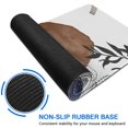 thumbnail image 6 of Long Mouse Pads for Desk,Blue Boho Abstract and Plant Pattern Desk Mats on Top Of Desks, Desk Mouse Pad Extra Large with 3mm Non-Slip Base and Stitched Edge for Gaming,Office,Work,Home 35.4"x15.7", 6 of 6