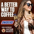 thumbnail image 3 of Victor Allen's Snickers Iced Coffee Latte, Ready to Drink, 13.7 oz Bottles, 3 of 8