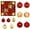 Gold and Red, variant on PayUSD Christmas Balls Ornaments for Christmas Decorations 44 pcs Xmas Christmas Tree Shatterproof Ornaments Set for Holiday Wedding Party Decoration (1.18"-2.36", Gold, Red, Green)