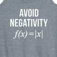 thumbnail image 3 of Instant Message - Avoid Negativity - Women's Racerback Tank Top, 3 of 6
