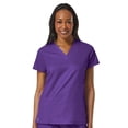 thumbnail image 1 of Eon Women's CoolmaxÂ® V-Neck Solid Scrub Top, 1 of 1