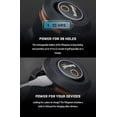 thumbnail image 3 of Bushnell Wingman GPS Bluetooth Speaker with Included Wearable4U Ultimate Black EarBuds with Power Bank Case and Wall/Car Chargers Bundle, 3 of 9