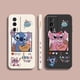 thumbnail image 2 of Case For Redmi K60E K60 K50 K40S K40 K30 9A 9 8A 8 10 Pro 4G 5G Colour Simple Liquid silicone Case Cartoon Lilo & Stitch Angel, 2 of 5