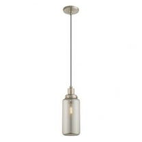 1 Light Mini Pendant in Coastal Style 5 inches Wide By 15.5 inches High Bailey Street Home 218-Bel-2944578