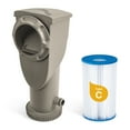 thumbnail image 4 of Funsicle 1500 Gallon SkimmerPlus Filter Pump for Above Ground Swimming Pool, Gray, Adults, 4 of 6