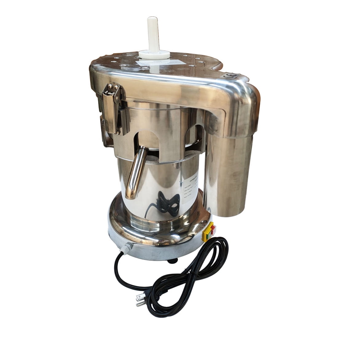 INTBUYING Fruit Vegetable Extractor Juicer Electric Centrifugal Juicer Stainless Steel