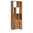 thumbnail image 3 of vidaXL Adult Tall Bookcase and Bookshelf 60x35x180 cm Solid Reclaimed Wood, 3 of 5