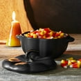 thumbnail image 5 of Staub Ceramic 16-oz Petite Pumpkin Cocotte - Matte Black, 5 of 10
