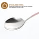 thumbnail image 5 of WORGEOUS 4pcs cucharas de sopa de acero inoxidable cucharadas de múltiples cucharadas de postres para el hogar, 5 of 9