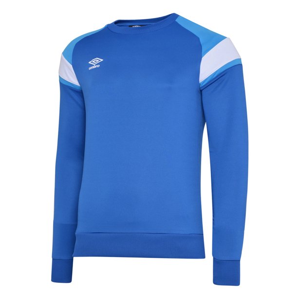 Umbro - Jersey de Polar para Hombre (Marino, Peacoat, Blanco Brillante)