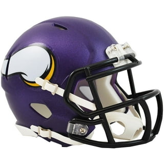 Purple Mirror Metallic Mini Football Helmet Visor (*Flat Style*) VIKINGS