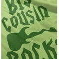 thumbnail image 5 of Big Cousin Rocks Cuz Relatives Toddler Boy Girl T Shirt Infant Toddler Brisco Brands 5T, 5 of 6