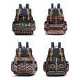 thumbnail image 6 of Yokua Women Canvas Vintinge Backpack Ethnic Backpack Bohemian Backpacks Schoolbag Daypack for Student, 6 of 9
