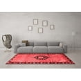 thumbnail image 3 of Ahgly Company Indoor Rectangle Medallion Red Traditional Area Rugs, 5' x 7', 3 of 4