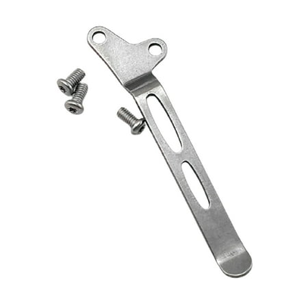 

Tool DIY Accessories Folding Knife Holder Stainless Steel Back Clip Pocket Holder Knife Clip Outddor Knife Accessories