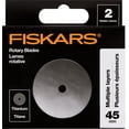 thumbnail image 1 of Fiskars Titanium Rotary Blades 45Mm 2/Pkg-, 1 of 1