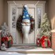 thumbnail image 4 of Decoraciones de la Puerta de Navidad 35 X 71 Pulgadas Marco de la Puerta de Navidad - Decoración Del Patrón de Santa Claus - Decoración de la Puerta de Navidad Y la Pared - Decoración de la Fiesta Del, 4 of 6