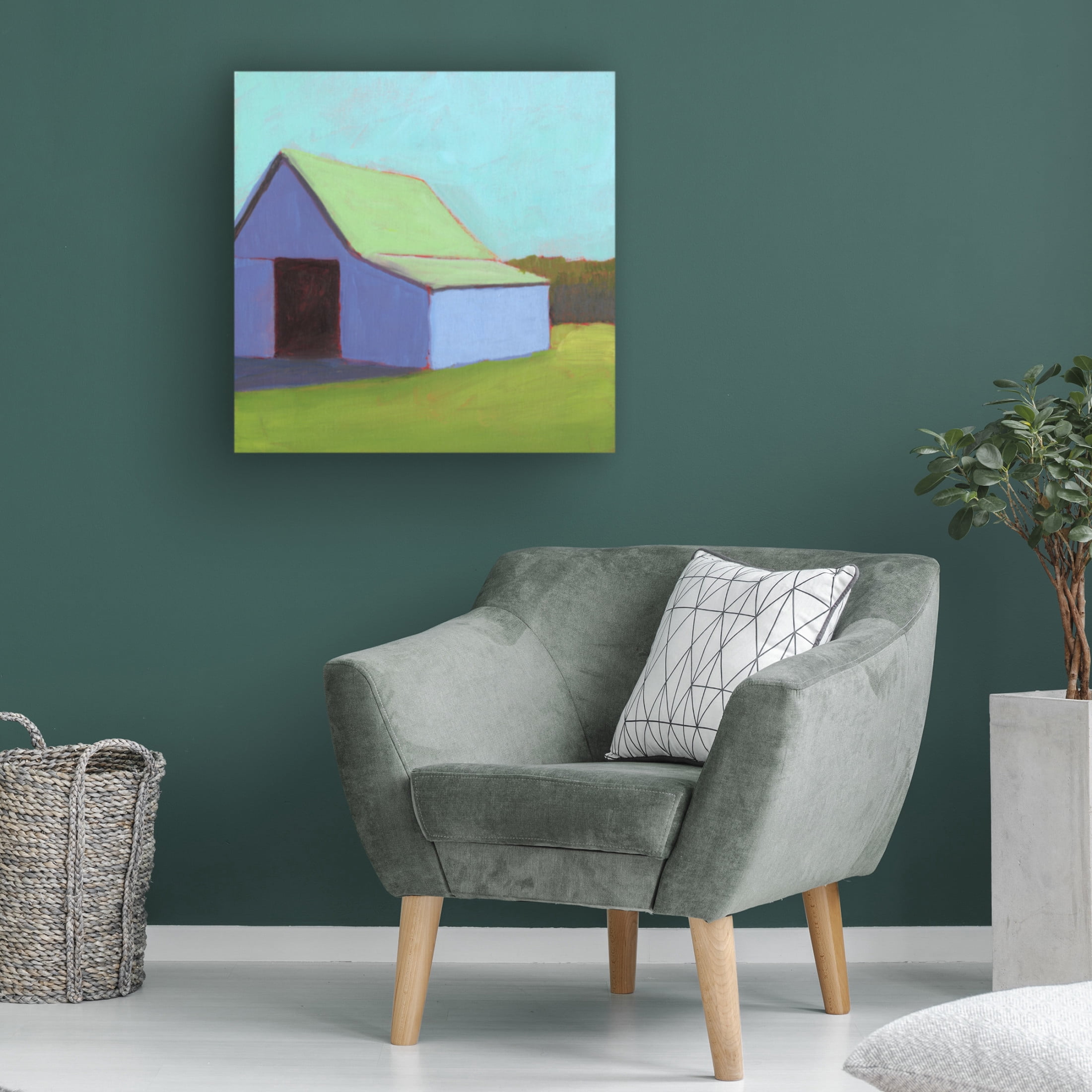 Trademark Fine Art Carol Young Homestead Barn I Canvas Wall Art