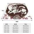 thumbnail image 3 of Fuzoiu Vintage Husky Dog Print Ultra-Soft Micro Fleece Blanket,All Seasons Flannel Throw, Lightweight Blanket for Bed, Sofa, Couch, Movie Night, Camping, and Travel-60"x50", 3 of 7