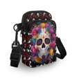 thumbnail image 3 of HELLHERO Cat and Butterfly Pattern with Zipper Closed Adjustable Shoulder Strap Crossbody Bag Lightweight for Outdoor Daily Use, 3 of 7