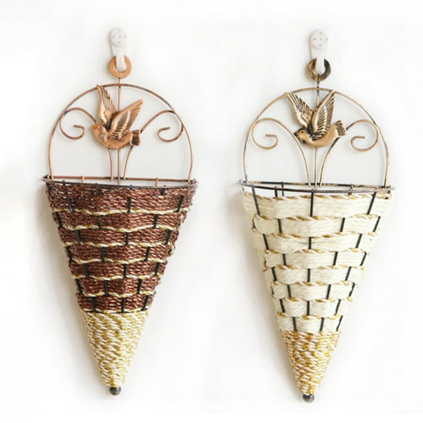 Cone Shaped Hanging Baskets