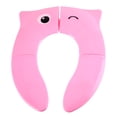 thumbnail image 1 of Cojín de asiento de orinal plegable para niños, portátil, para viajes, para bebés y niños pequeños, para entrenamiento de inodoro, n.° 5, 1 of 12