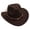 Coffee, variant on Western Cowboy Hat for Kids Boys Girl Classic Roll Up Hat with Buckle Belt Size,3-8 Years