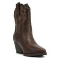 thumbnail image 4 of Soda “BLAZING” Women's Western Ankle Boots, Stitched, Pointed Toe, Low Heel - Brown - Size 6, 4 of 4