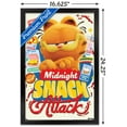 thumbnail image 3 of The Garfield Movie - Midnight Snack Attack Wall Poster, 14.725" x 22.375" Framed, 3 of 5