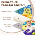 thumbnail image 3 of Beavtaens Baby Play Mat for Floor, Foam 50"x50"x1" Playpen Mat, Thickened & Non-Slip, for Ages 0-4, 3 of 9