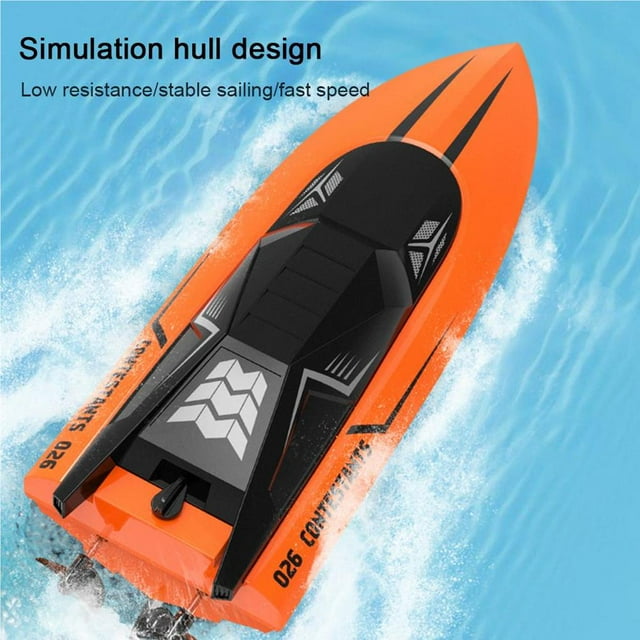 Remote Control Boat Fast 2.4GHz RC Boat for Kids Remote Controlled Boat Birthday Gift Type 1
