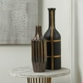 thumbnail image 2 of Nikki Chu Home Iberia Black and Gold Vase, 2 of 2