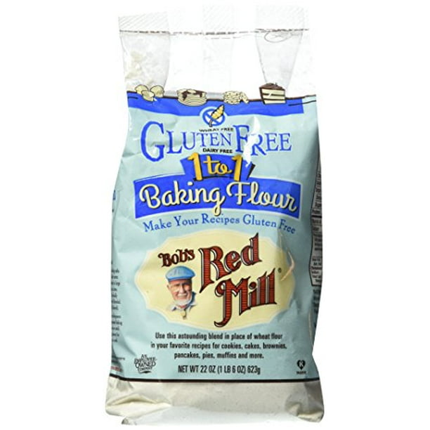 Bob's Red Mill Gluten Free 1-to-1 Baking Flour, 22-Ounce - Walmart.com