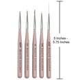 thumbnail image 5 of Beaute Galleria 5 Pieces Nail Art Brush Set with Liners and Striping Brushes, for Thin Fine Line Drawing, Detail Painting, Striping, 5 of 7