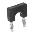 thumbnail image 1 of QIILU Audio Adapter,Speaker Connector,20Pcs Dual Banana Plug Brass Moisture-Proof U-Shaped Audio Adapter Connector 4mm, 1 of 8