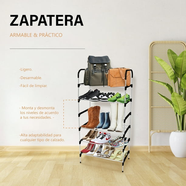 Organizador de zapatos Niveles, Zapatera para 21 pares Idea Nuova Tubular  ,zapatera