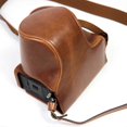 thumbnail image 3 of Q2W PU Leather Half Camera Case Cover for Sony A7C Camera -, 3 of 5