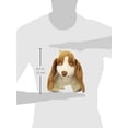 thumbnail image 7 of Folkmanis Puppet Basset Hound Puppet, Ages 12+, Soft Plush, Cuddle Toy, Multicolor, 7 of 7
