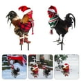 Chicken Wind Vane Roof Mount Reflective Address Numbers for Home Number