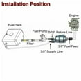 thumbnail image 3 of sweethay Accesorios completos de plata incluidos Car Fuels Filter Regulador Fittings Regulador de presión Vehículos, repuestos y accesorios Mis, 3 of 6